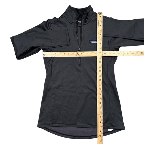 Patagonia R1 Daily 1/4 Zip Gray Fleece L/S Top Shirt Womens Medium - Picture 8 of 8